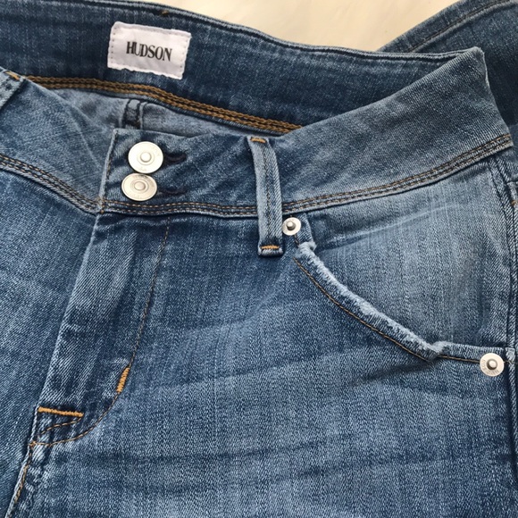 NWT HUDSON Collin Crop Mid Rise Jeans - Picture 4 of 8